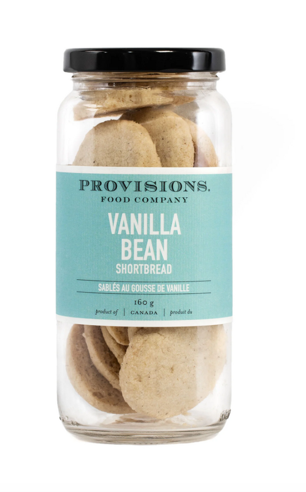 Vanilla Bean Shortbread Cookie Jar