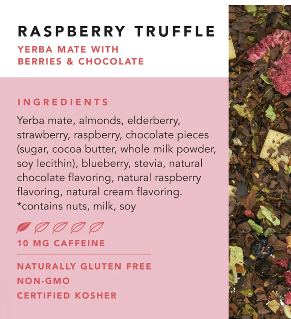 Raspberry Truffle Pyramid Tea Sachets