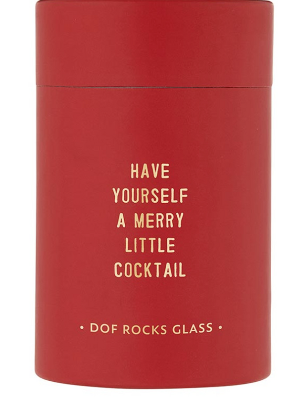 Have Yourself a Merry Little Cocktail - Rocks Glass