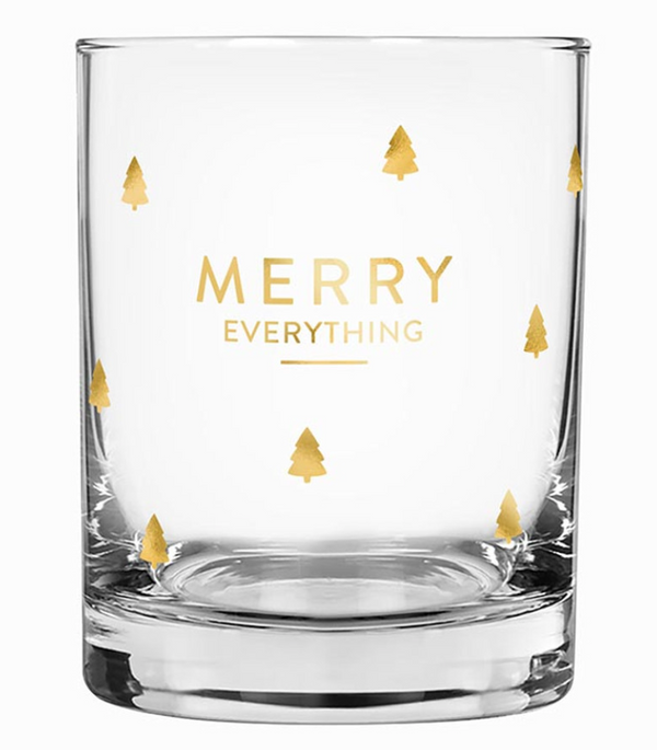 Merry Everything - Rock Glass