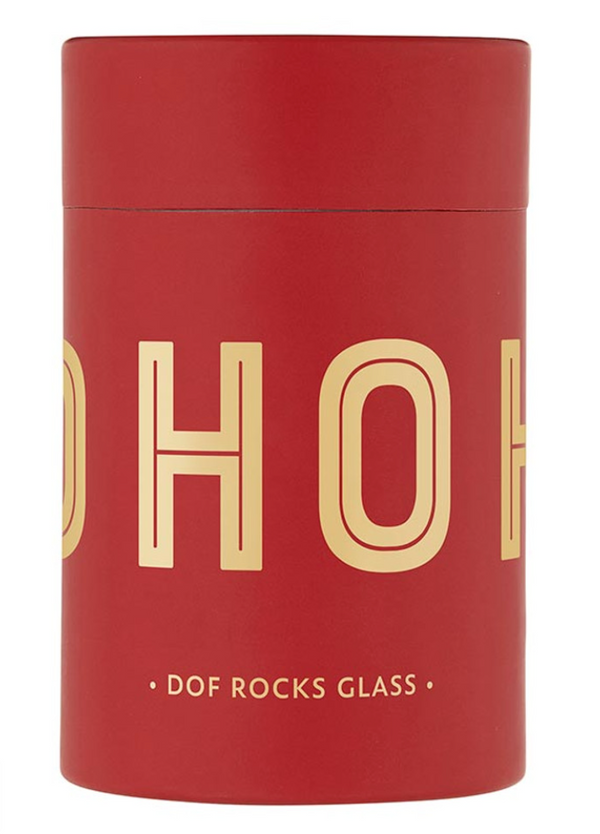 HoHoHo - Rocks Glass